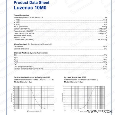 进口滑石粉选杭州崇科 Luzenac10M0 24小时发货 涂料油漆专用imerys Luzenac滑石粉