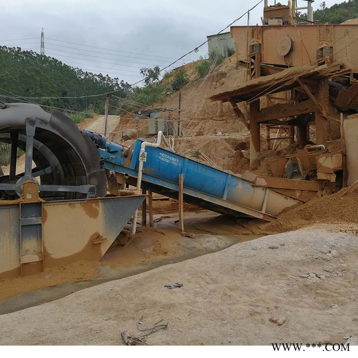 厂家制造FG-5螺旋洗沙机 高岭土洗矿设备 大型矿山分级设备螺旋式洗矿机