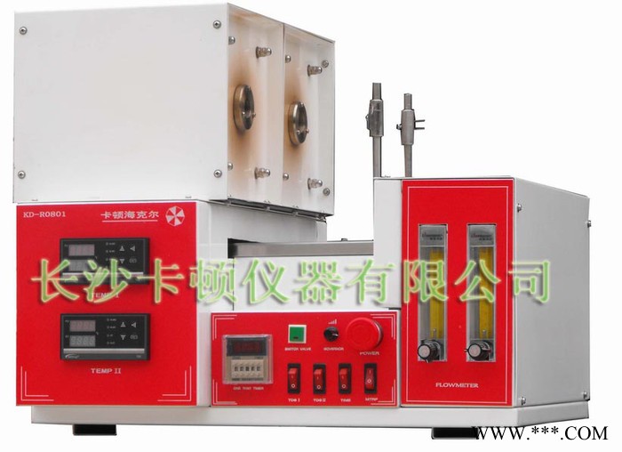 石油产品硫含量测定器（管式炉法）GB/T387　产品型号：KD-R0801