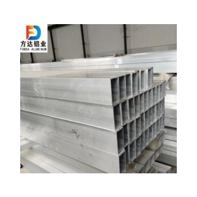 铝方管厂家现货6063方铝管工业方形铝管6061木纹铝合金方矩管型材