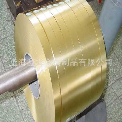 上海直供 H68镜面黄铜带 工业 C2600黄铜带 cuzn33黄铜带