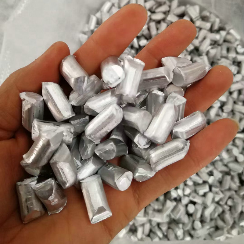 催化剂用铝粒 钢厂炼钢脱氧用 9.5/12mm铝豆 铝含量99.6以上 吨包